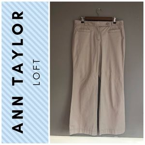 LOFT Bootcut Khakis